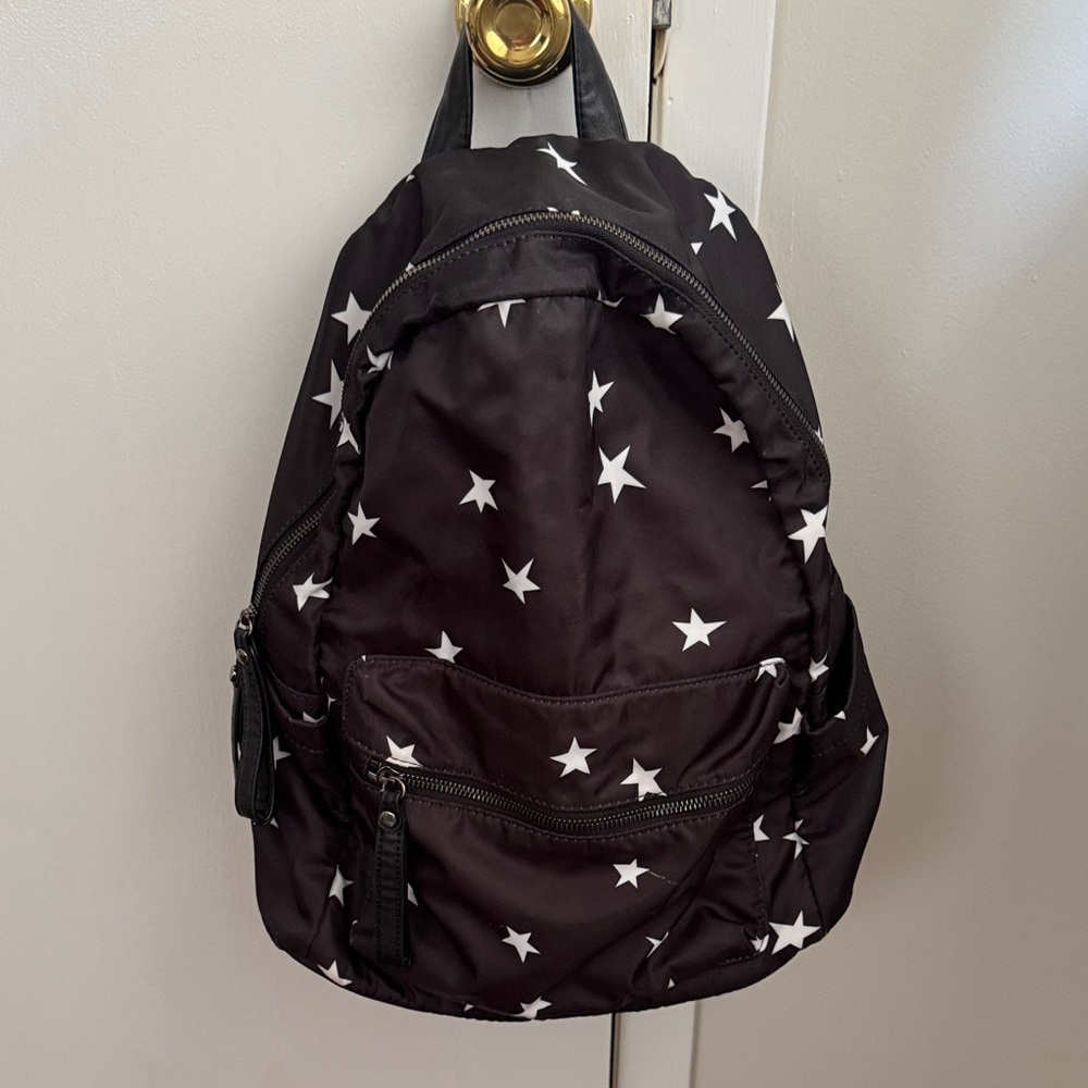 Starry Night Black Backpack